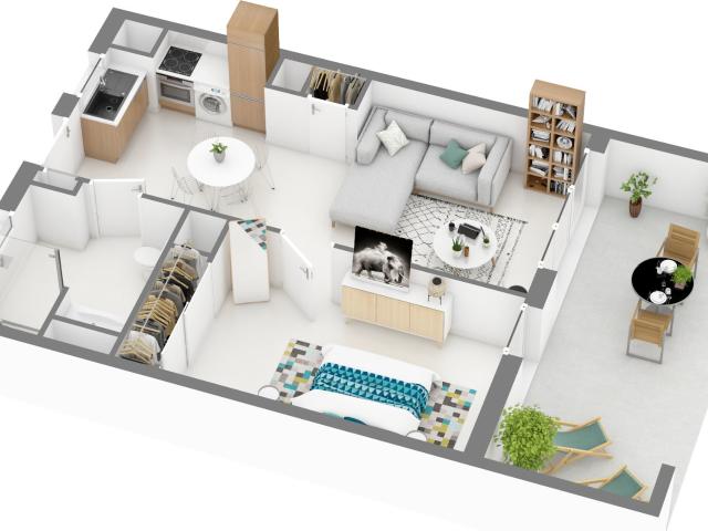 Location Appartement Impasse des Dahlias, Castelnau le Lez