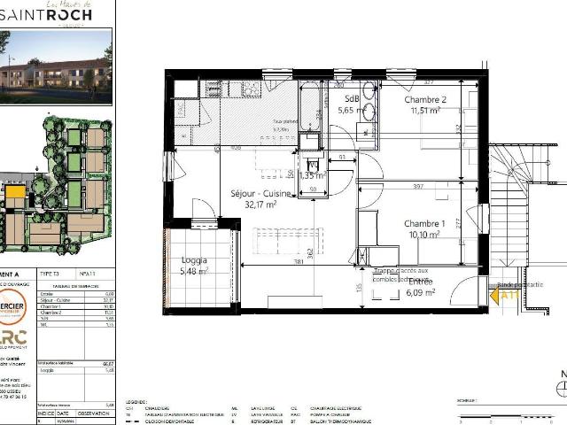 Location Appartement La Voie du Tacot, Chervinges