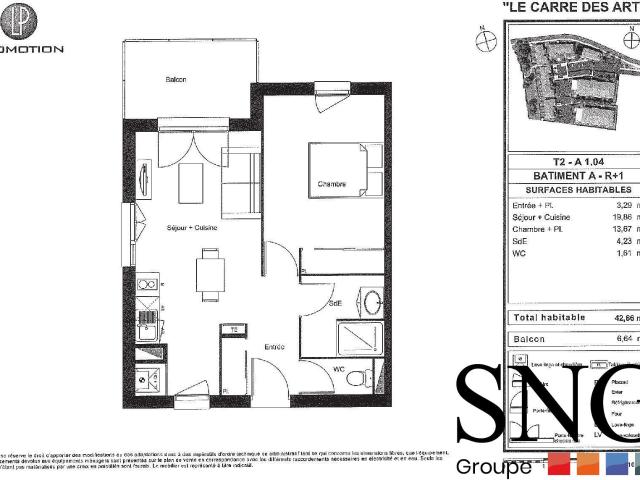 Location Appartement Le Carré des Arts, Seysses