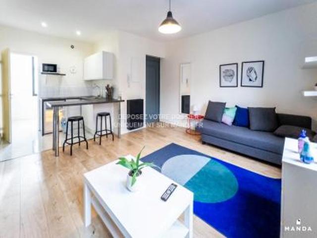 location appartement lille 1 pièce 28 m2 nord 59000 550 € / mois