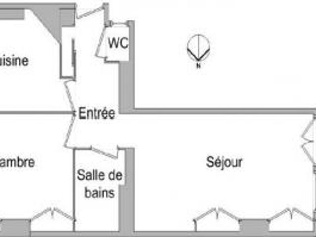 location appartement lyon 7eme arrondissement 2 pièces 54 m2 rhone 69007 840 € / mois