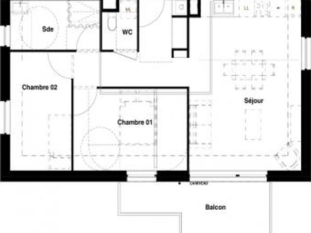 location appartement marange silvange 3 pièces 64 m2 moselle 57159 616 € / mois