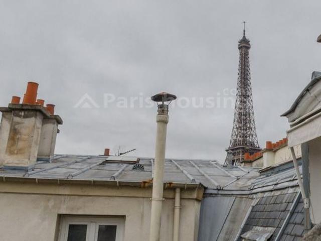 Location appartement meublé 2 pièces, 20.4 m2, Paris 7ème
