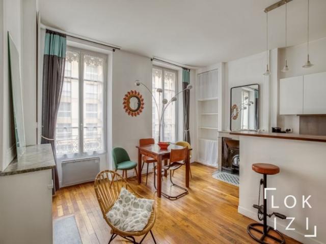 Location appartement meublé 2 pièces 37m² Lyon 6ème arr