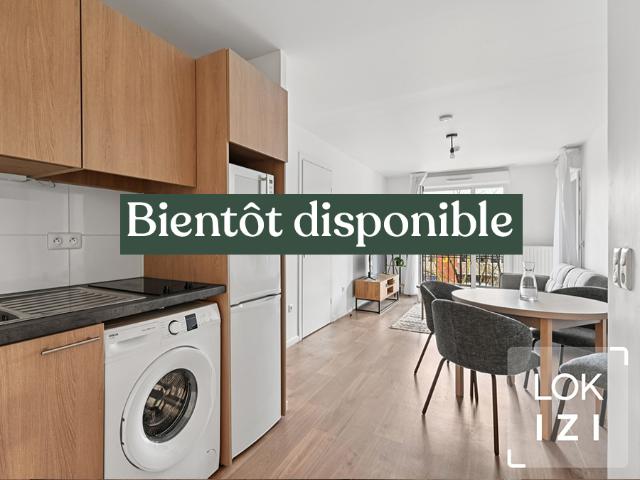 Location appartement meublé 2 pièces 37m² Saint Ouen 93 Paris nord