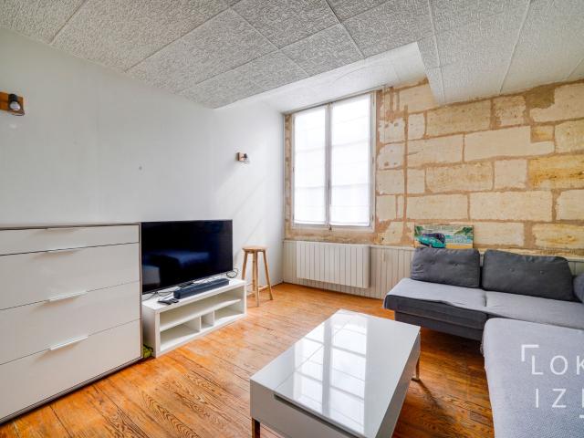 Location appartement meublé 2 pièces 39m2 Bordeaux Chartrons