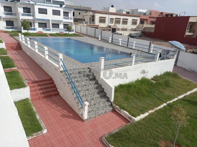 Location appartement meublé avec piscine à sidi bouzid jadida