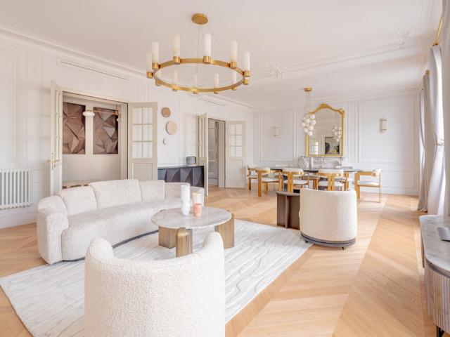 Location appartement meublé de 247 m2 rue de Longchamp à Paris