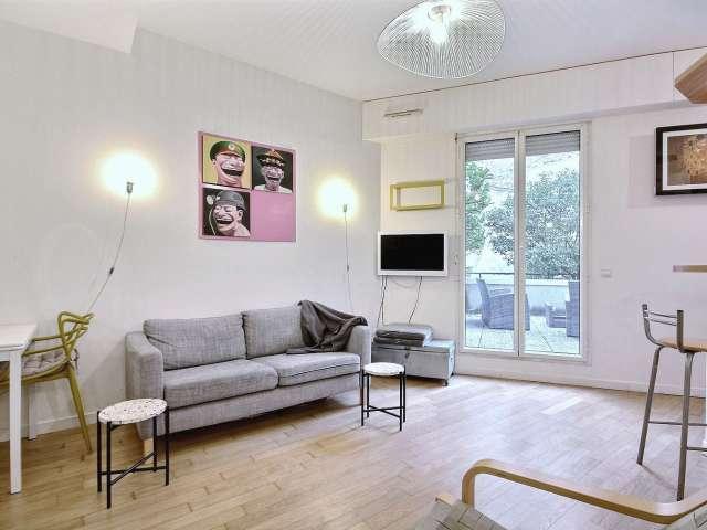 Location Appartement Meublé Studio 30m² Montmartre / Place des Abbesses Paris