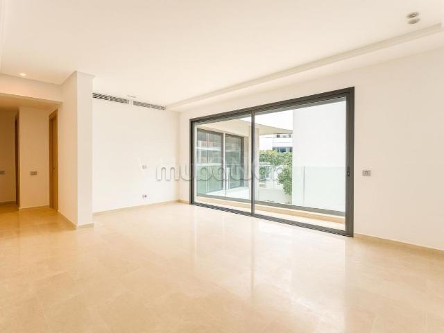 Location appartement moderne 2chambres avec terrasse et vue sur mer à Ain Diab