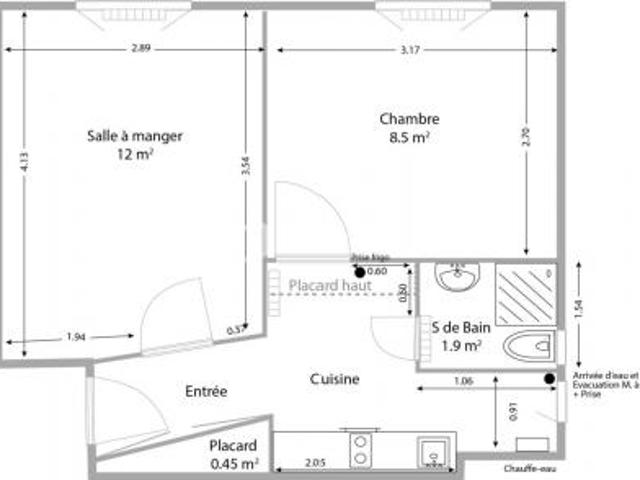 location appartement neuilly sur marne 2 pièces 30 m2 seine saint denis 93330 810 € / mois