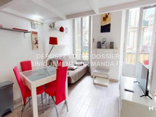 location appartement nice 1 pièce 26 m2 alpes maritimes 06000 999 € / mois