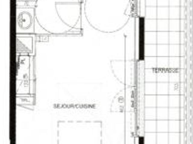 location appartement orsay 1 pièce 26 m2 essonne 91400 651 € / mois