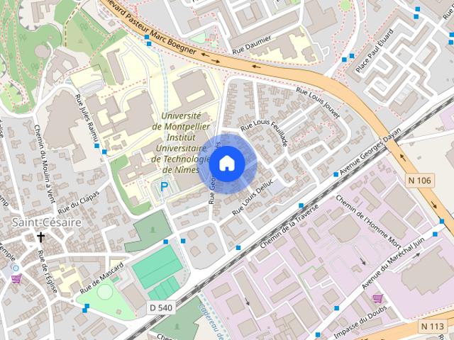 Location Appartement P3 Nimes