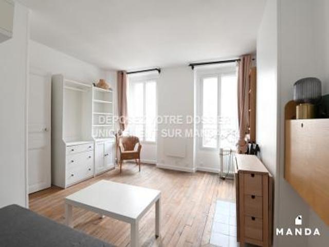 location appartement paris 18eme arrondissement 1 pièce 22 m2 paris 75018 840 € / mois