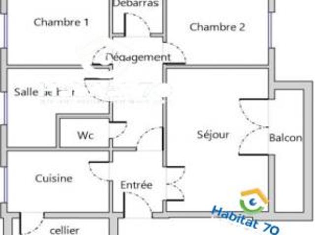location appartement plancher les mines 3 pièces 64 m2 haute saone 70290 527 € / mois