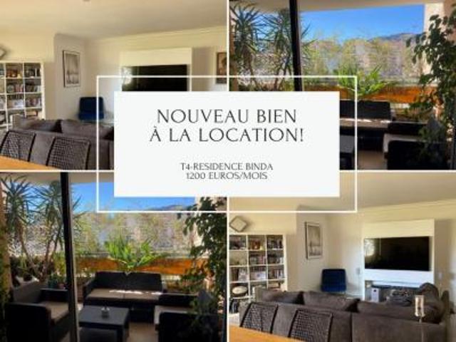 location appartement proche rocade 4 pièces 100 m2 corse 20090 1200 €