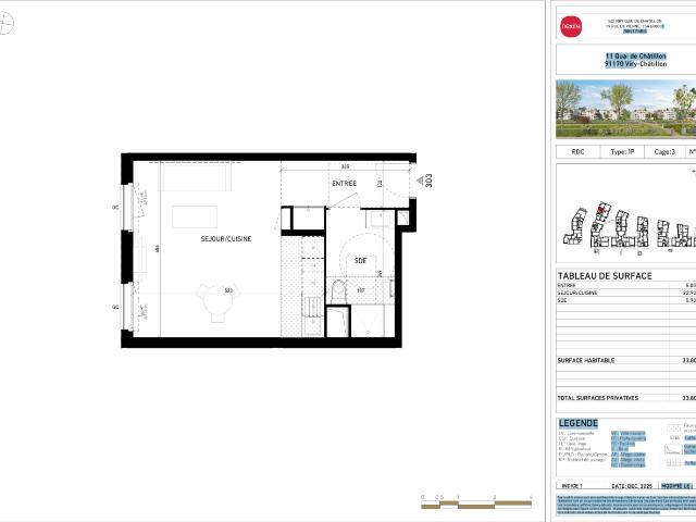 Location Appartement Quai de Châtillon, Viry Châtillon