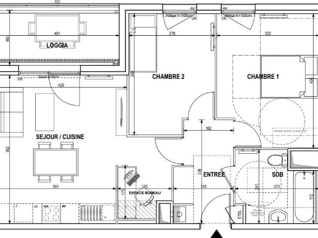 Location Appartement Quai de Wattrelos, Roubaix