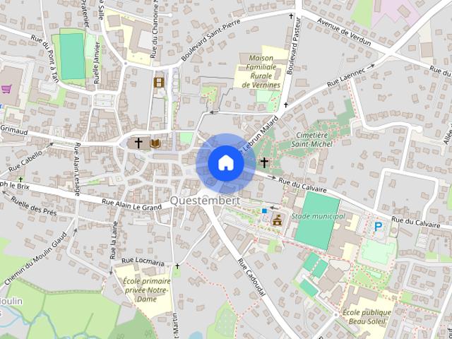 Location appartement Questembert: 650 € AJP Immobilier Questembert