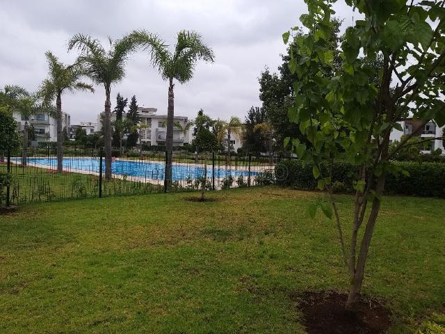 Location Appartement rez de jardin Bouskoura
