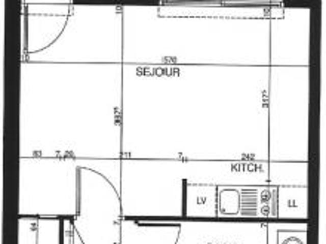 location appartement reze 1 pièce 30 m2 loire atlantique 44400 485 € / mois