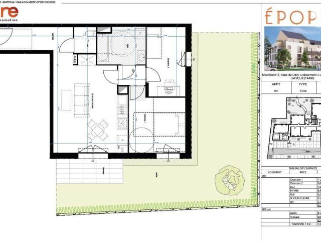 Location Appartement Route de Littry, Bayeux