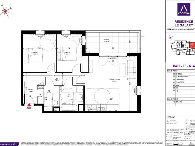 Location Appartement Route de Montfavet, Avignon