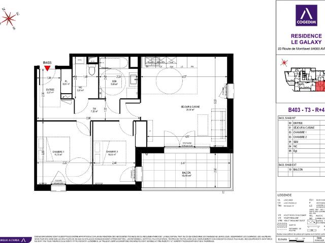 Location Appartement Route de Montfavet, Avignon