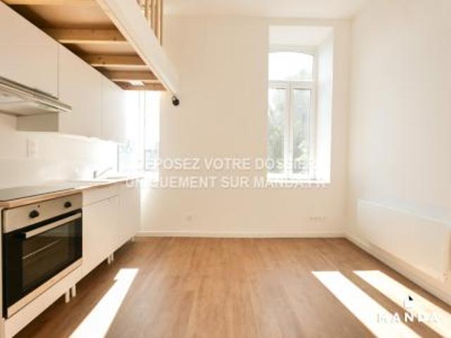 location appartement roubaix 1 pièce 19 m2 nord 59100 480 € / mois