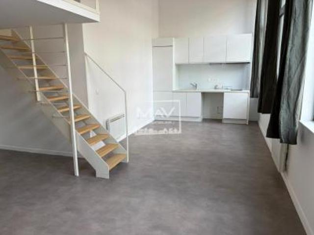 location appartement roubaix 1 pièce 37 m2 nord 59100 555 € / mois