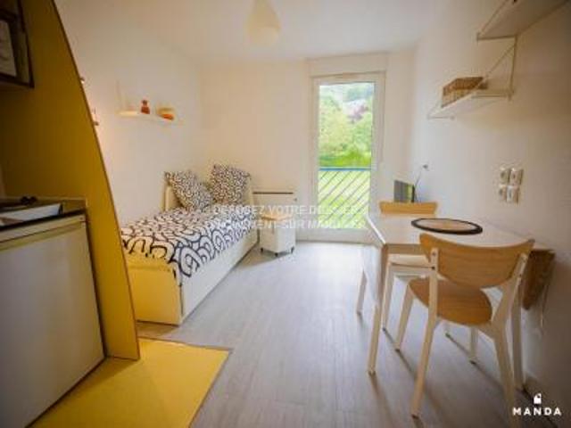 location appartement rouen 1 pièce 19 m2 seine maritime 76000 390 € / mois