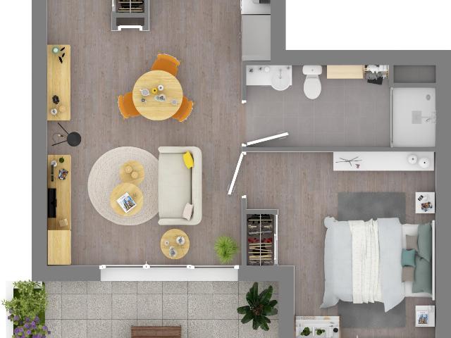 Location Appartement Rue Constant Reynier, Vannes