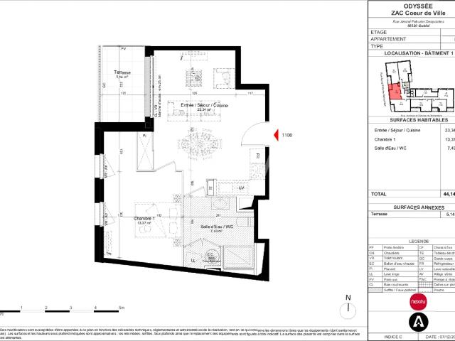 Location Appartement Rue Amiral Febvrier des Pointes, Guidel