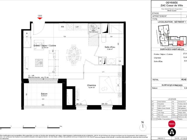 Location Appartement Rue Amiral Febvrier des Pointes, Guidel