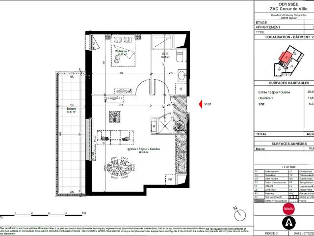 Location Appartement Rue Amiral Febvrier des Pointes, Guidel