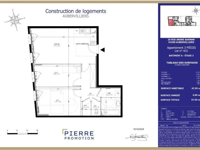 Location Appartement Rue André Karman, Aubervilliers