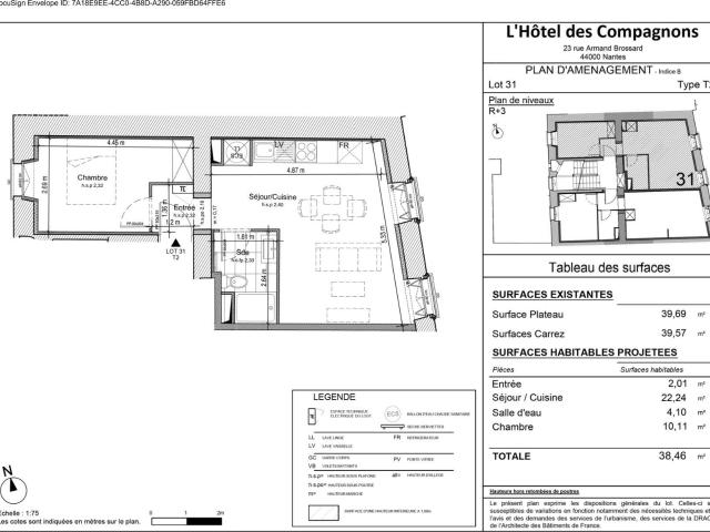 Location Appartement Rue Armand Brossard, Nantes