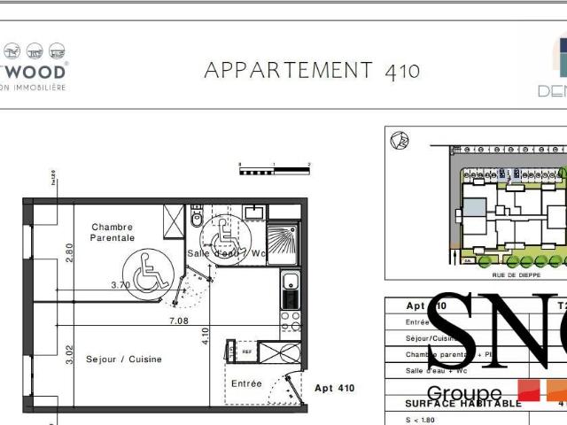 Location Appartement Rue de Dieppe, Gisors