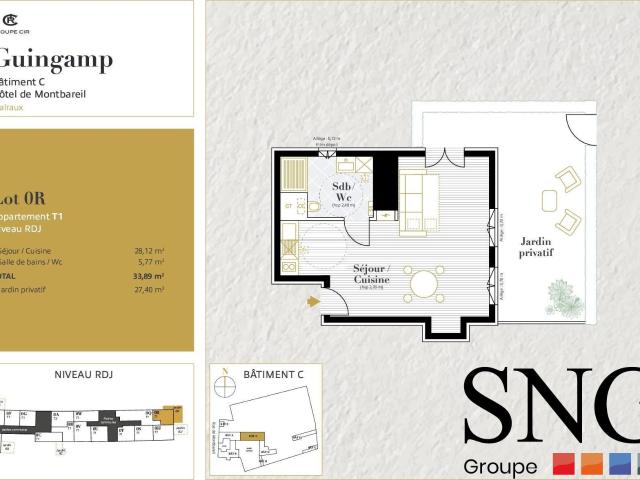 Location Appartement Rue de la Corderie, Saint Brieuc