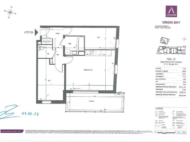 Location Appartement Rue de la Cavalade, Montpellier