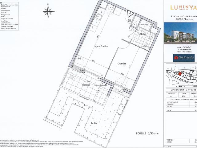 Location Appartement Rue de la Croix Jumelin, Chartres