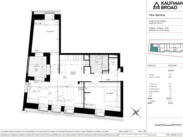 Location Appartement Rue de la Balue, Saint Malo
