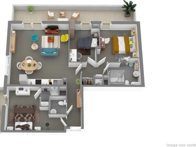 Location Appartement Rue de la Milétrie, Poitiers