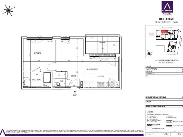 Location Appartement Rue de la Trémissinière, Nantes