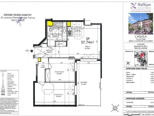 Location Appartement Rue de l'Aigle, La Garenne Colombes