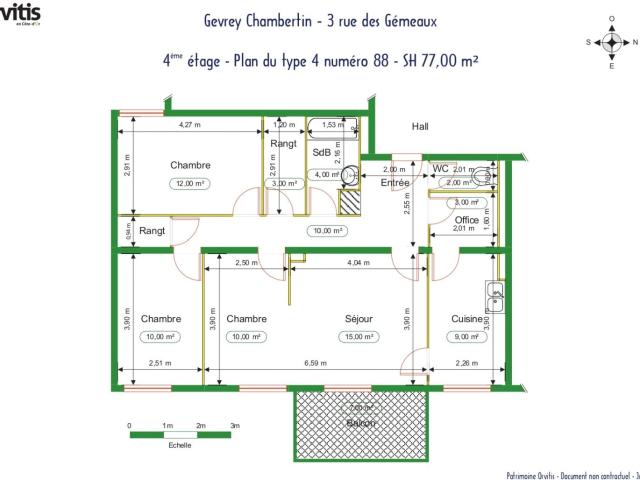 Location Appartement Rue des Gémeaux, Gevrey Chambertin