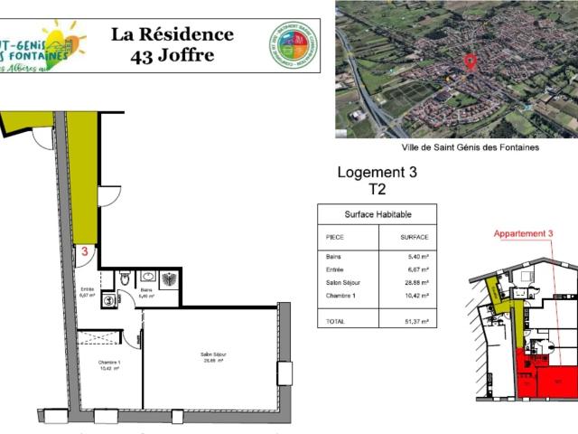 Location Appartement Avenue des Albères, Saint Génis des Fontaines