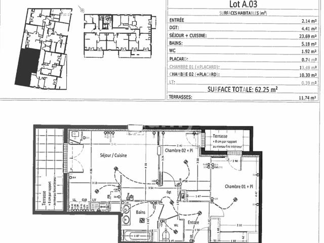 Location Appartement Rue des Rosiers, Clisson