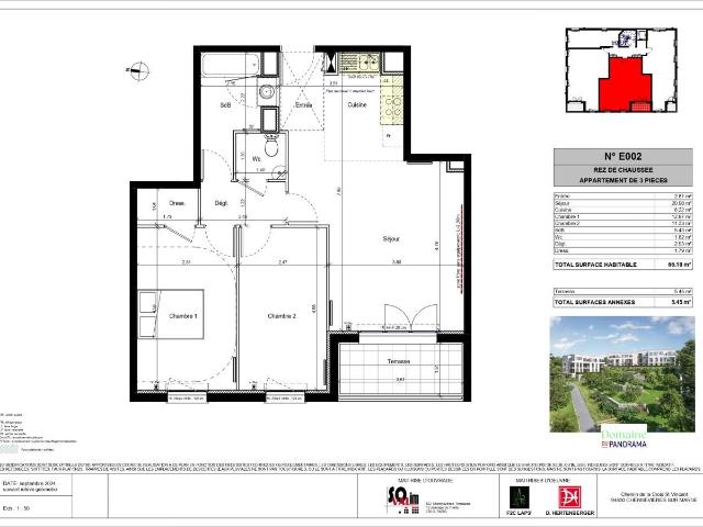 Location Appartement rue d'houin, Chennevières sur Marne
